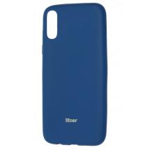 Луксозен силиконов калъф / гръб / TPU Roar All Day за Huawei P20 - тъмно син