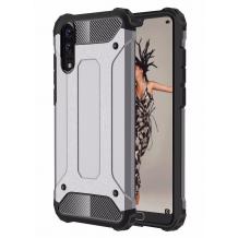 Силиконов гръб TPU Spigen Hybrid с твърда част за Huawei P20 - сив