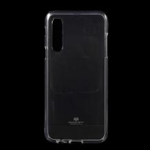 Луксозен силиконов калъф / гръб / TPU Mercury GOOSPERY Jelly Case за Huawei P30 - прозрачен