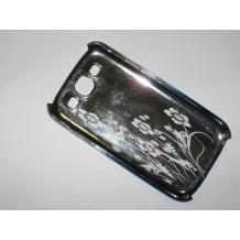 Заден предпазен твърд гръб / капак / за Samsung Galaxy S3 S III SIII i9300 - Хром-никел цветя 3