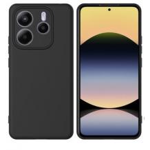 Силиконов калъф / кейс / Nano TPU за Xiaomi Redmi Note 14 5G - черен гръб със защита за камерата