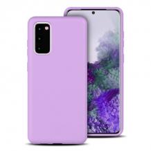 Луксозен силиконов калъф / гръб / Nano TPU за Xiaomi Redmi Note 10 5G - лилав