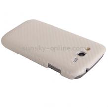 Заден предпазен твърд гръб за Samsung Galaxy Grand I9080 I9082 - Carbon / бял