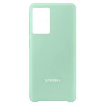 Оригинален гръб / кейс / Silicone Cover case за Samsung Galaxy S21 Ultra - мента