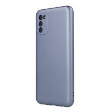 Силиконов калъф / гръб / TPU кейс Metallic Cover за Samsung Galaxy S22 5G - светло син