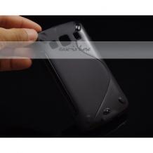 Силиконов калъф ТПУ S-style Samsung Galaxy Xcover S5690 - Черен