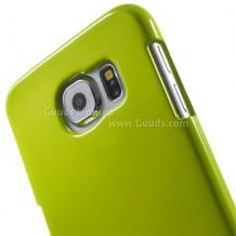 Луксозен силиконов калъф / гръб / TPU Mercury GOOSPERY Jelly Case за Samsung Galaxy A5 2016 A510 - светло зелен