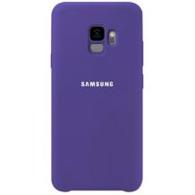 Оригинален гръб Silicone Cover за Samsung Galaxy S9 G960 - лилав