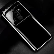 Луксозен твърд гръб LENS за Samsung Galaxy S9 Plus G965 - черен
