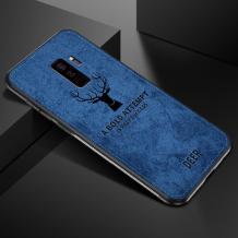 Луксозен гръб Deer зa Samsung Galaxy S9 Plus G965 - син