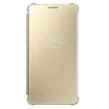 Оригинален калъф Clear View Cover EF-ZA510C за Samsung Galaxy A5 2016 A510 - златист