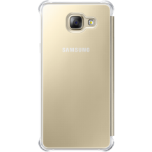 Оригинален калъф Clear View Cover EF-ZA510C за Samsung Galaxy A5 2016 A510 - златист