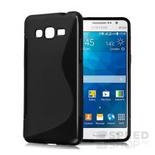 Силиконов калъф / гръб / TPU S-Line за Samsung Galaxy Grand Prime G530 - черен