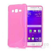 Силиконов калъф / гръб / TPU S-Line за Samsung Galaxy Grand Prime G530 - розов