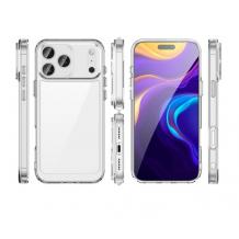 Оригинален удароустойчив гръб / Acrylic Case за Apple iPhone 17 Pro Max - прозрачен