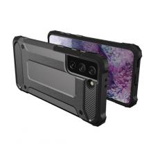 Силиконов гръб TPU Spigen Hybrid с твърда част за Samsung Galaxy S23 - черен