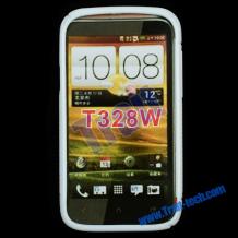 Силиконов калъф ТПУ S-Style за HTC Desire X T328w - бял