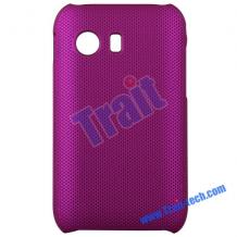 Заден предпазен капак Grid за Samsung S5360 Galaxy Y - лилав