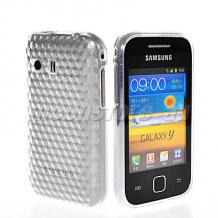 Силиконов TPU калъф 3D за Samsung S5360 Galaxy Y бял