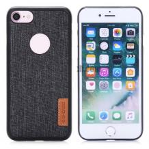Оригинален гръб G-Case Dark Series за Apple iPhone 7 - черен / Denim
