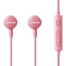 Оригинални стерео слушалки / Stereo Headset / Integrated Microphone HS330 за Samsung - цикламен / 3.5 mm
