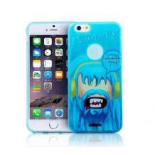 Силиконов калъф / гръб / TPU REMAX Primitive за Apple iPhone 6 4.7" - син