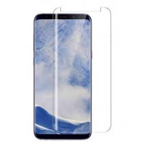 UV Full Cover Tempered Glass Full Glue Screen Protector Samsung Galaxy S6 Edge G925 / Извит UV стъклен скрийн протектор с лепило от вътрешната страна за Samsung Galaxy S6 Edge