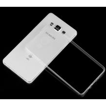 Ултра тънък силиконов калъф / гръб / TPU Ultra Thin за Samsung J500 Galaxy J5 - прозрачен