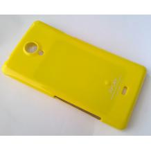 Заден предпазен твърд гръб / капак / SGP за Sony Xperia T Lt30i - жълт