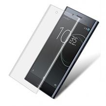 Оригинален 5D full cover Tempered glass screen protector ROAR / Оригинален извит стъклен скрийн протектор ROAR за Sony Xperia XA1  - прозрачен