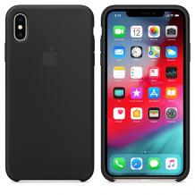 Оригинален гръб Silicone Cover за Apple iPhone XR - черен