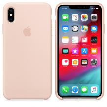 Оригинален гръб Silicone Cover за Apple iPhone XR - светло розов