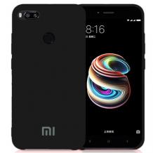 Оригинален гръб Silicone Cover за Xiaomi Redmi 6 - черен