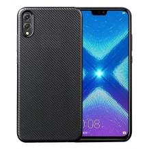 Силиконов калъф / гръб / TPU за Huawei Y5 2019 - черен / карбон