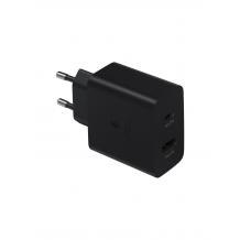 Оригинално зарядно устройство / адаптер DUO TA220 / за Samsung 35W / Super Fast Charging Adapter PD USB-C / USB-A 