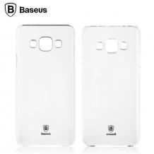 Луксозен твърд гръб / капак / Baseus Sky Case за Samsung Galaxy A3 SM-A300F - прозрачен