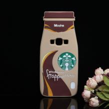 Силиконов калъф / гръб / TPU 3D за Samsung Galaxy A5 A500F - Starbucks / Frappuccino
