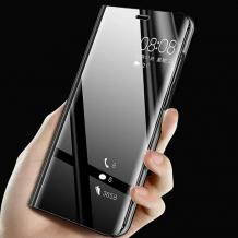 Луксозен калъф Clear View Cover с твърд гръб за Xiaomi Mi A2 / Mi 6X - черен