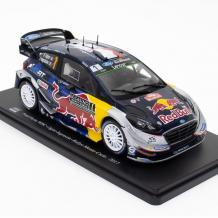 Метална кола Ford Fiesta WRC Rally Monte Carlo 2017 Ogier-Ingrassia 1:24