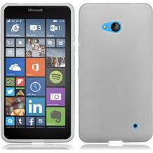 Силиконов калъф / гръб / TPU за Microsoft Lumia 640 - прозрачен / мат
