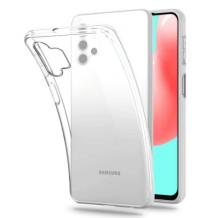 Луксозен силиконов калъф / гръб / TPU 2.0mm за Samsung Galaxy A32 5G - прозрачен