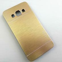 Луксозен твърд гръб / капак / MOTOMO за Samsung Galaxy A5 SM-A500F / Samsung A5 - зелен