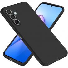 Комплект черен силиконов кейс и стъклен протектор за Samsung Galaxy A57