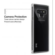 Удароустойчив силиконов калъф за Samsung Galaxy Note 9 - прозрачен