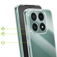Силиконов калъф / кейс за Xiaomi 17 - прозрачен гръб със защита за камерата