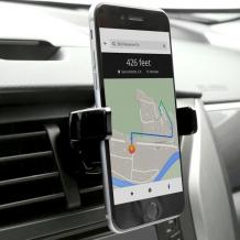 Универсална стойка за кола Baseus Mechanical Era Car Mount 360° въртяща се за Samsung, Apple, Huawei, Lenovo, LG, HTC, Sony, Nokia, ZTE, Xiaomi - черна