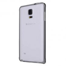 Луксозен бъмпер / Bumper Baseus Beauty Arc за Samsung Galaxy S5 G900 - тъмно сив