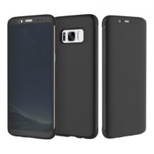Оригинален калъф Flip Cover ROCK DR.V Invisible Series за Samsung Galaxy S8 Plus G955 - черен