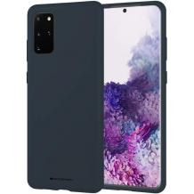 Луксозен силиконов калъф / гръб / TPU Mercury GOOSPERY Soft Jelly Case за Samsung Galaxy S20 Plus - тъмно син