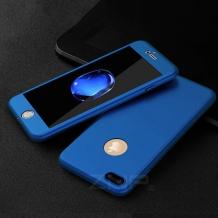 Твърд гръб Magic Skin 360° FULL за Apple iPhone 5 / iPhone 5S / iPhone SE - тъмно син